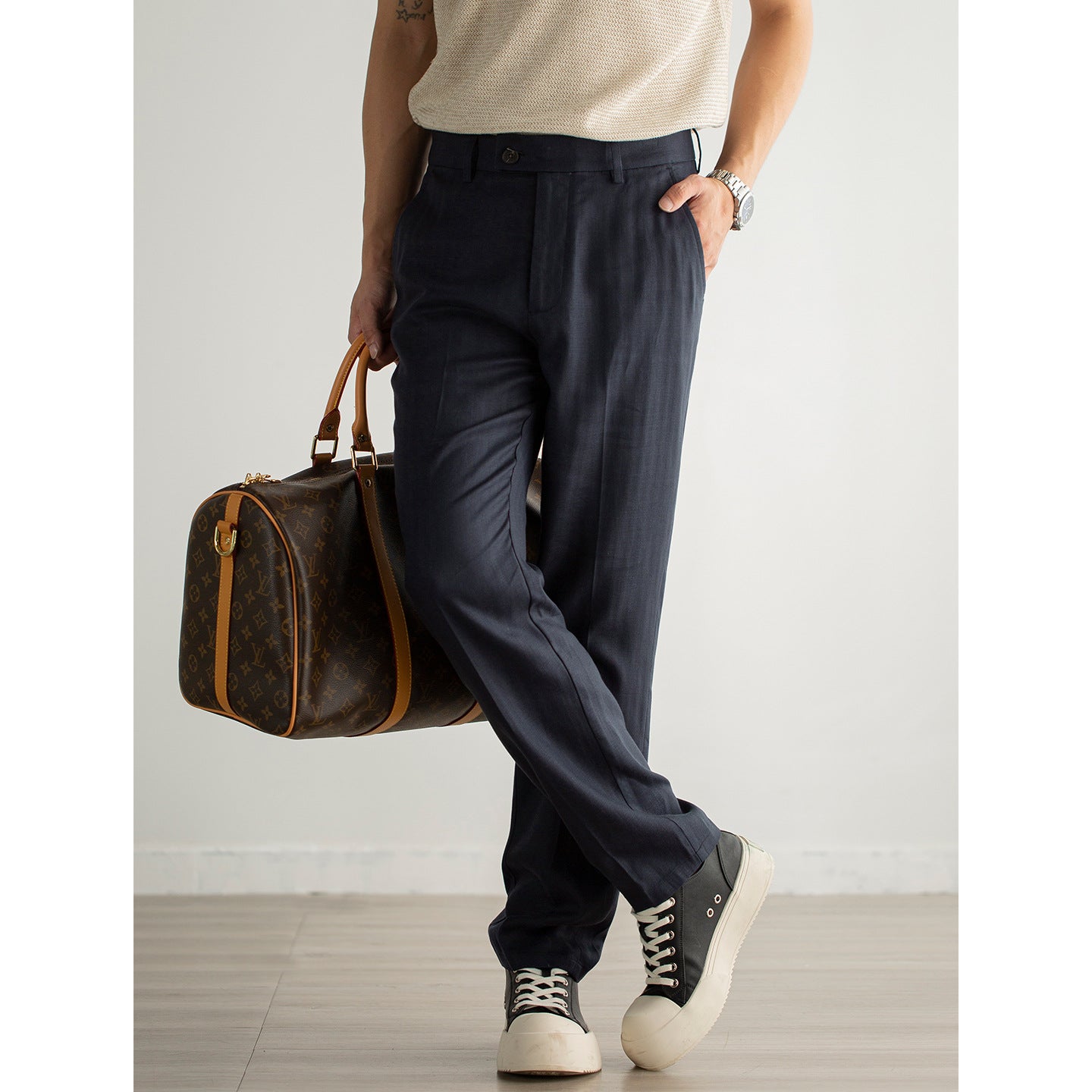 Summer Savior Old Money Style Tencel Linen Casual Pants