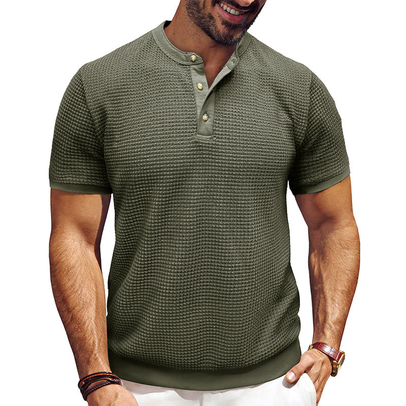American Style Textured Knit Pullover