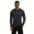 Outdoor Casual Sports Fashion Hooded Long-Sleeve Sweatshirt