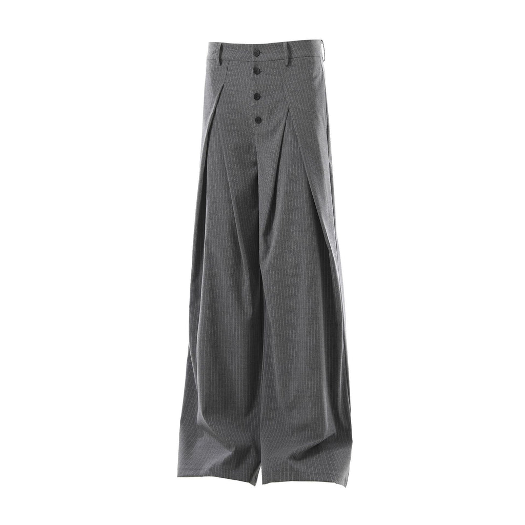 American-style Vintage Streetwear Unisex Retro Suit Pants