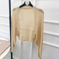 Hollow Thin Shawl For Women In Summer