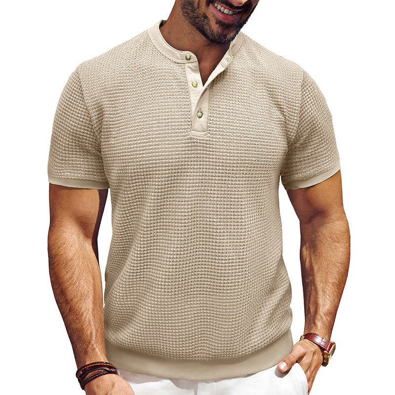 American Style Textured Knit Pullover