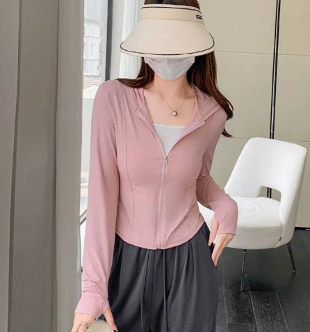 Women's Thin Cool UV-proof Breathable Outdoor Sports Jacket