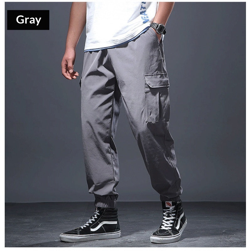 Summer Thin Casual Sweatpants With A Drawstring Closure