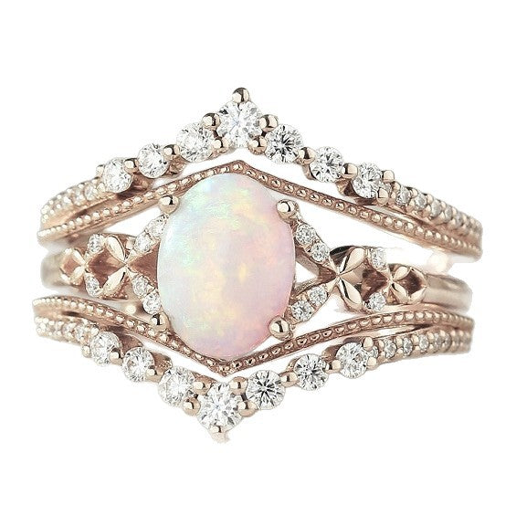 New Rose Gold Cross Couple Rings