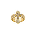 Casual And Versatile New Cross Ring Trendy Mens Ring