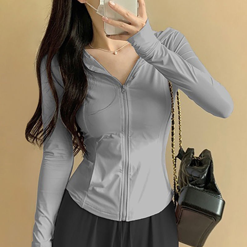Women's Thin Cool UV-proof Breathable Outdoor Sports Jacket