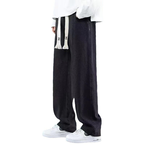 American-style Straight-leg Trendy Brand Casual Wide-leg Pants For Students