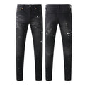 Men's Fashionable Ripped Straight-Leg Pants