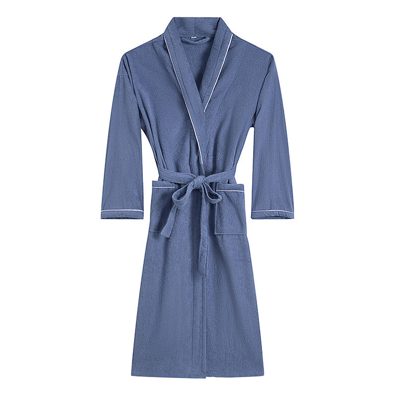 Towel Material Bathrobe Men's And Women's