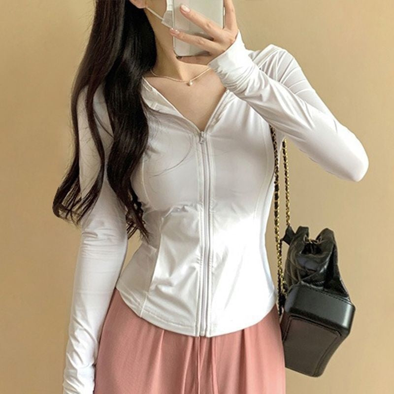 Women's Thin Cool UV-proof Breathable Outdoor Sports Jacket