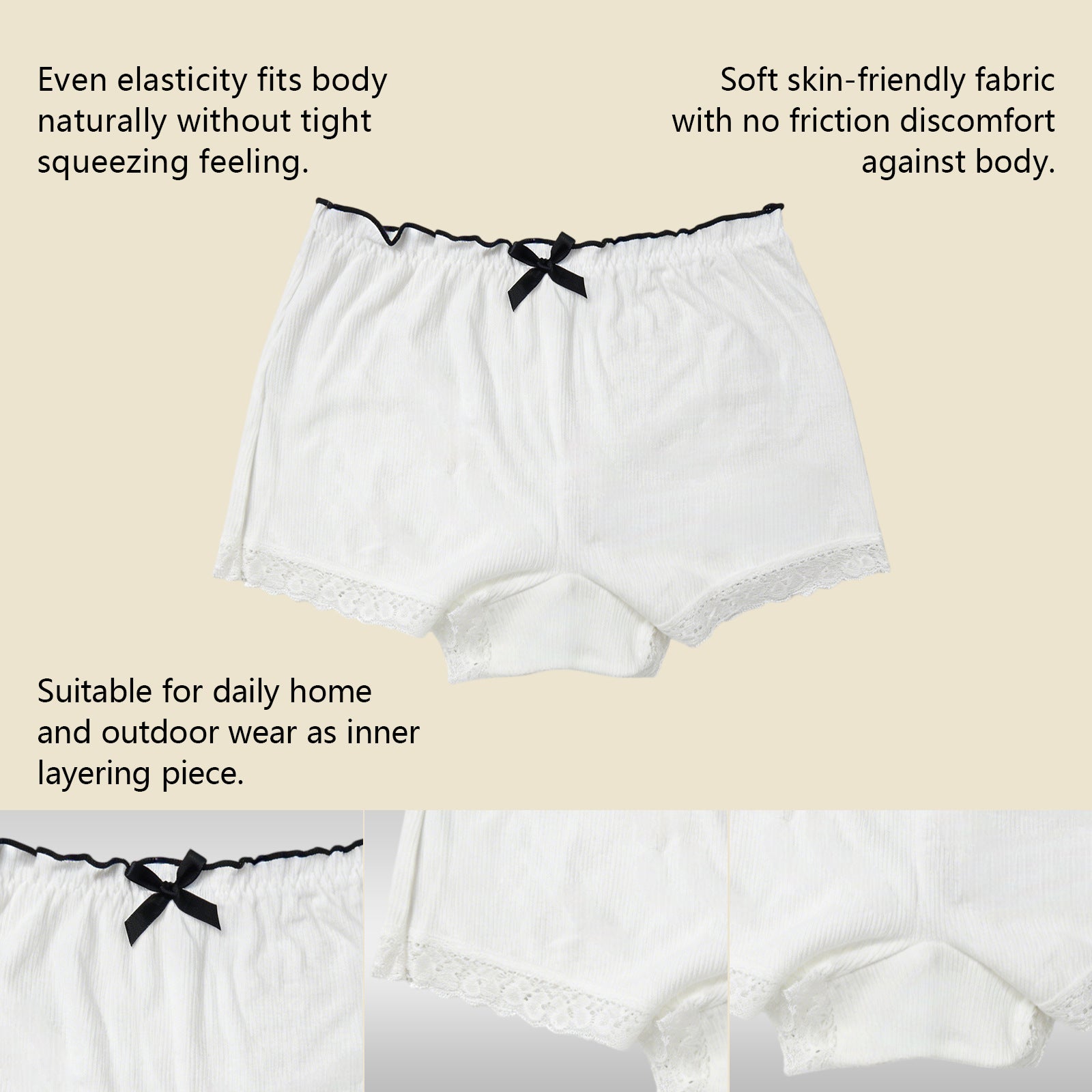 Soft Comfortable Non-constricting Breathable Shorts