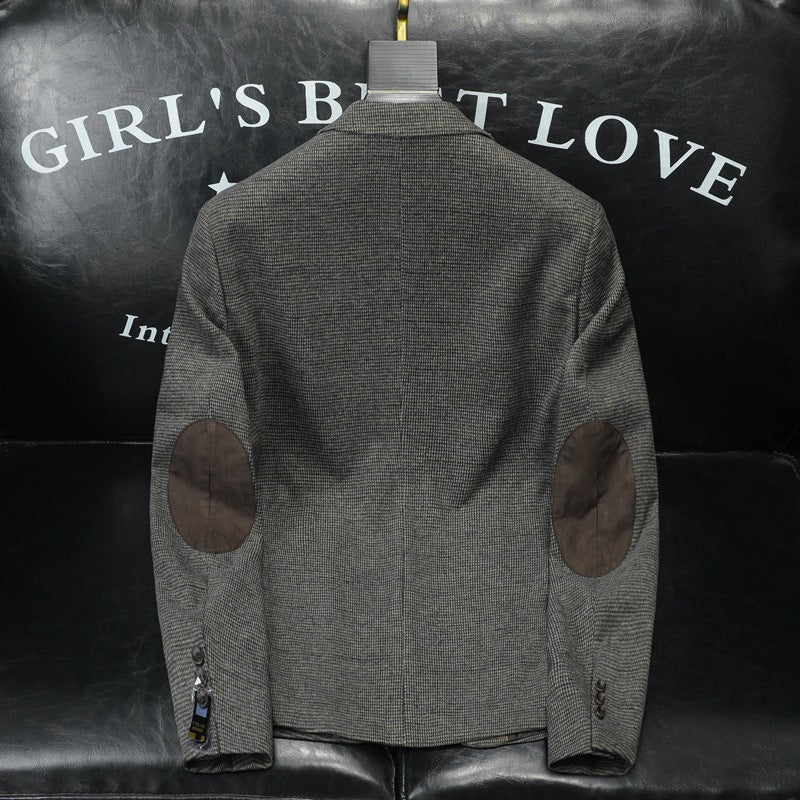 Mens Fashionable Casual Slim-fit Jacket