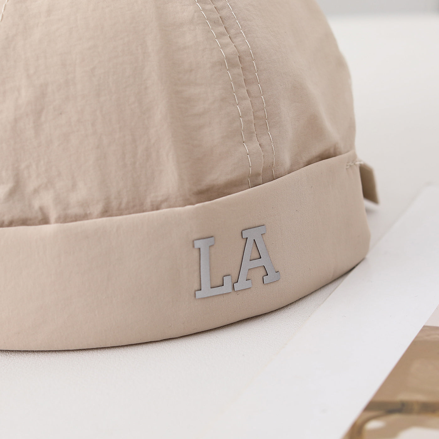 Single-color Quick-drying Lightweight Foldable Stylish And Cool Gentleman's Hat Without Brim, Suitable For Daily Shopping, Outdoor Commuting.