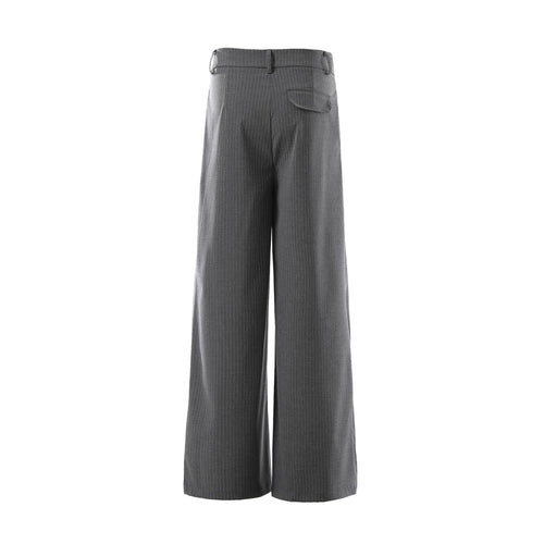 American-style Vintage Streetwear Unisex Retro Suit Pants