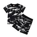 Summer Short-sleeved Dinosaur Children's Clothing