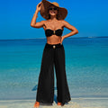 Bikini Three-piece Beach Pants Split Swimsuit For Women