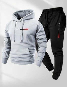 Stylish Printed Casual Men's Sports Suit