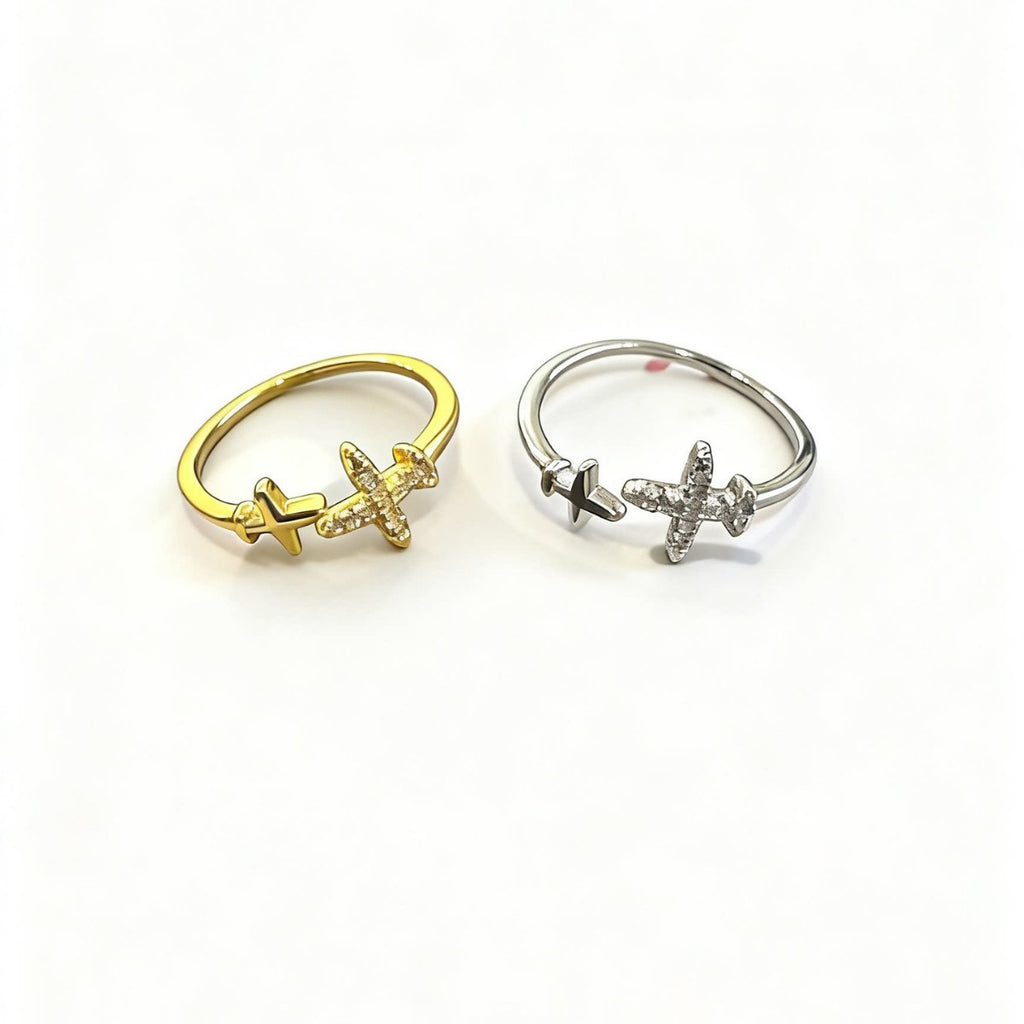 Womens Korean-style Elegant Star Ring For Students